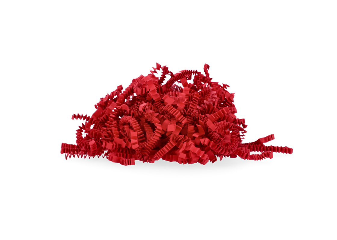 PDR-01/RA: 100 gr. Red color shredded paper 1