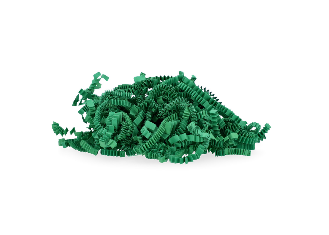 PDR-01/Z: 100 gr. Green color shredded paper 1
