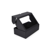 427-13L: 270 x 178 x 80 mm cardboard quick-closing box with window FEFCO 0427 3