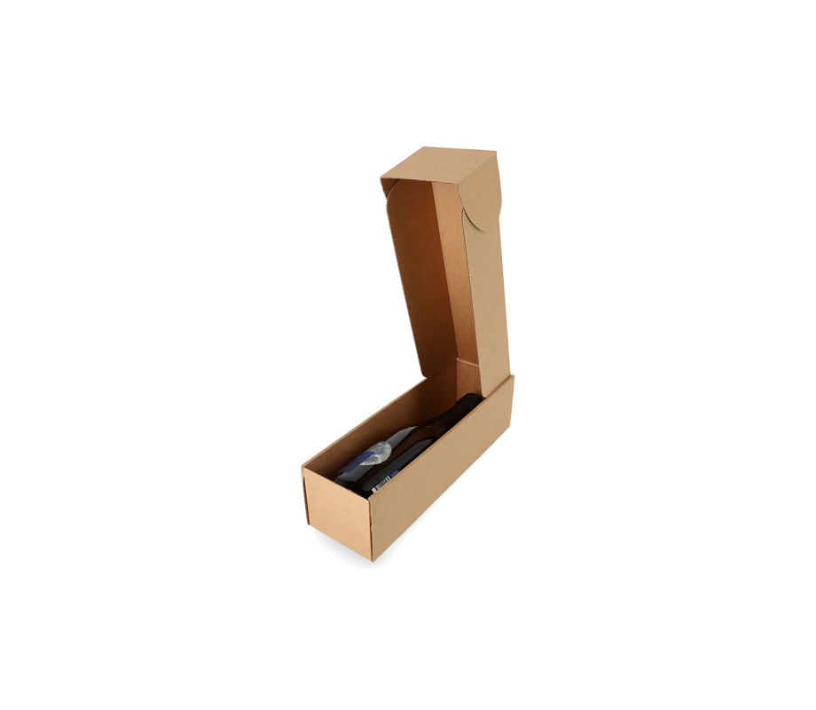 427-21: 90 x 340 x 90 mm cardboard box with quick closure FEFCO 0427 15