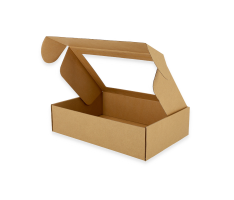 427-22: 305 x 215 x 80 mm cardboard box with quick closure FEFCO 0427 3