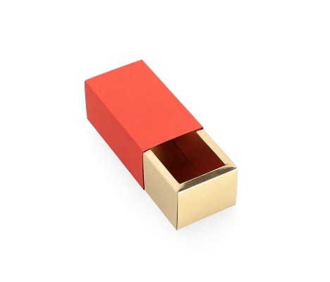 AKC_MAC/XS: 115 x 50 x 50 mm Raudonos spalvos dėžė saldainiams ir macarons sausainiams 1