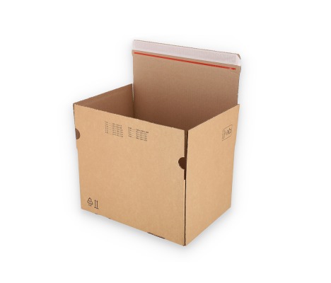 ASD/40: 310 x 230 x 160 mm. Shipping box with auto-lock bottom and adhesive closure strip. 1