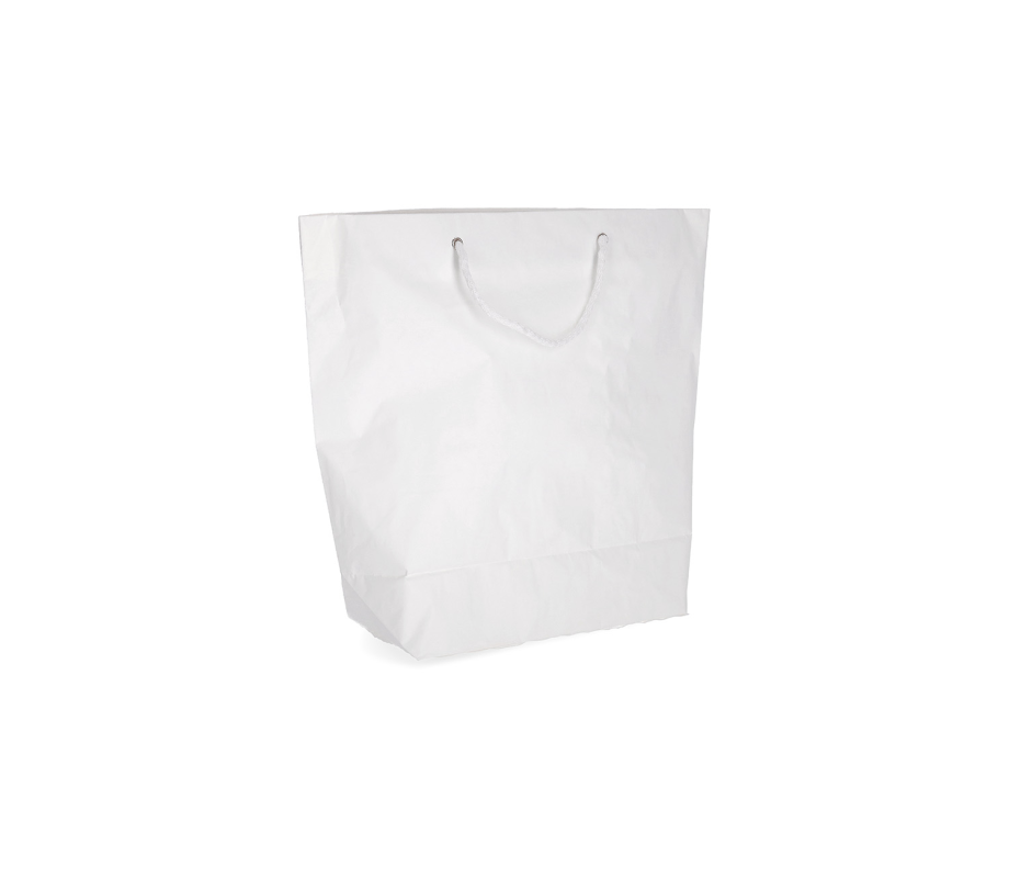 CUBA-2: 450 x 150 x 400 mm paper bag with fabric handles 3
