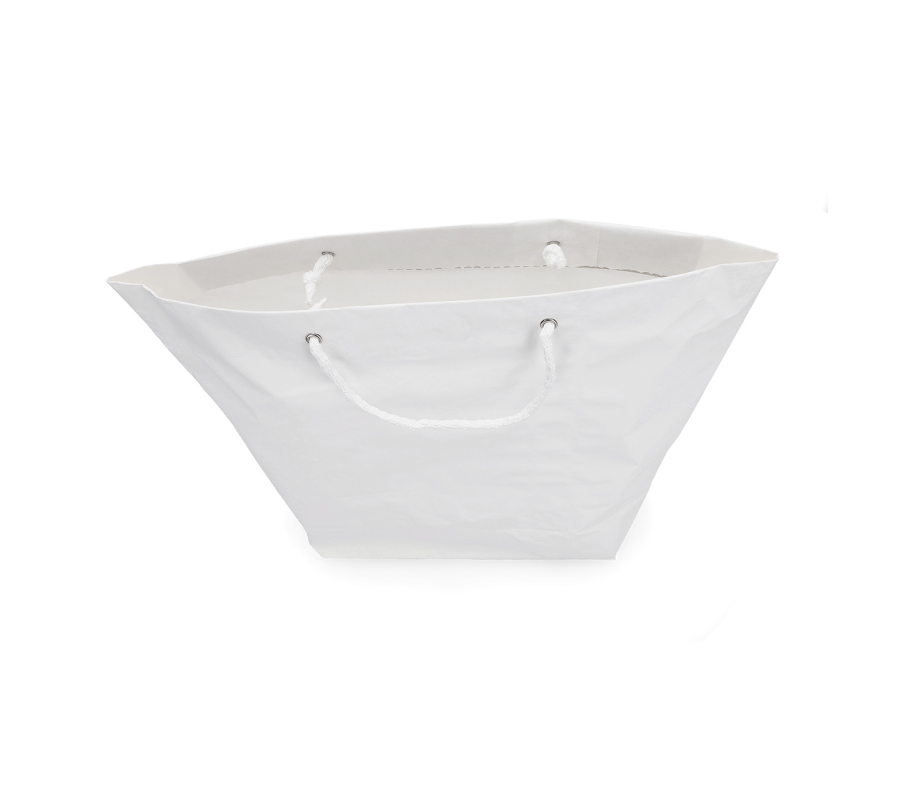 CUBA-2: 450 x 150 x 400 mm paper bag with fabric handles 4