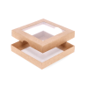 DDL-11: 120 x 120 x 20 mm two part box with window 6