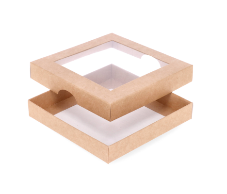 DDL-11: 120 x 120 x 20 mm two part box with window 2