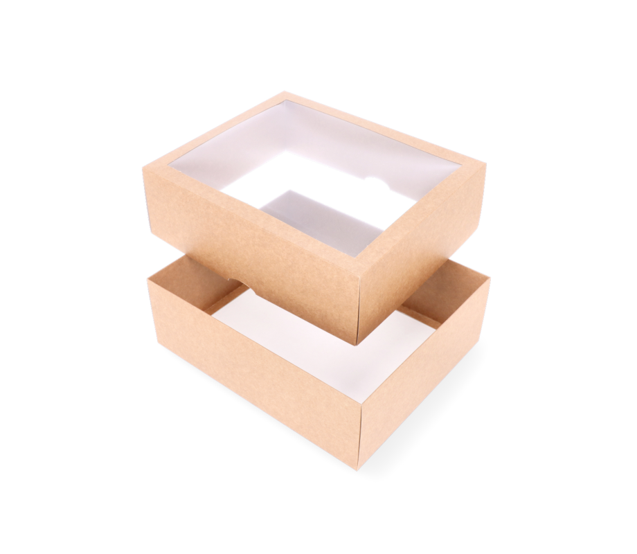 DDL-17: 300 x 250 x 100 mm two part box with window 4