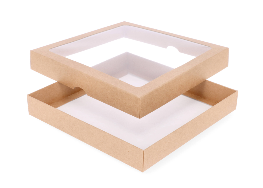 DDL-2: 200 x 200 x 30 mm two part box with window 1