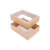 DDL-5: 280 x 210 x 80 mm two part box with window 3