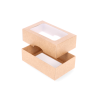 DDL-8: 130 x 80 x 40 mm two part box with window 6