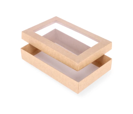 DDPL-18: 220 x 140 x 40 mm dviejų dalių dėžė su langeliu  2