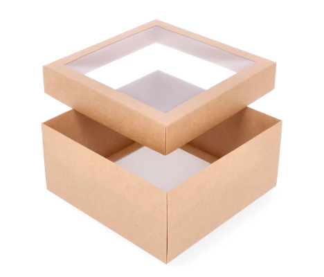 DDPL-5: 210 x 210 x 100 mm dviejų dalių dėžė su langeliu  1