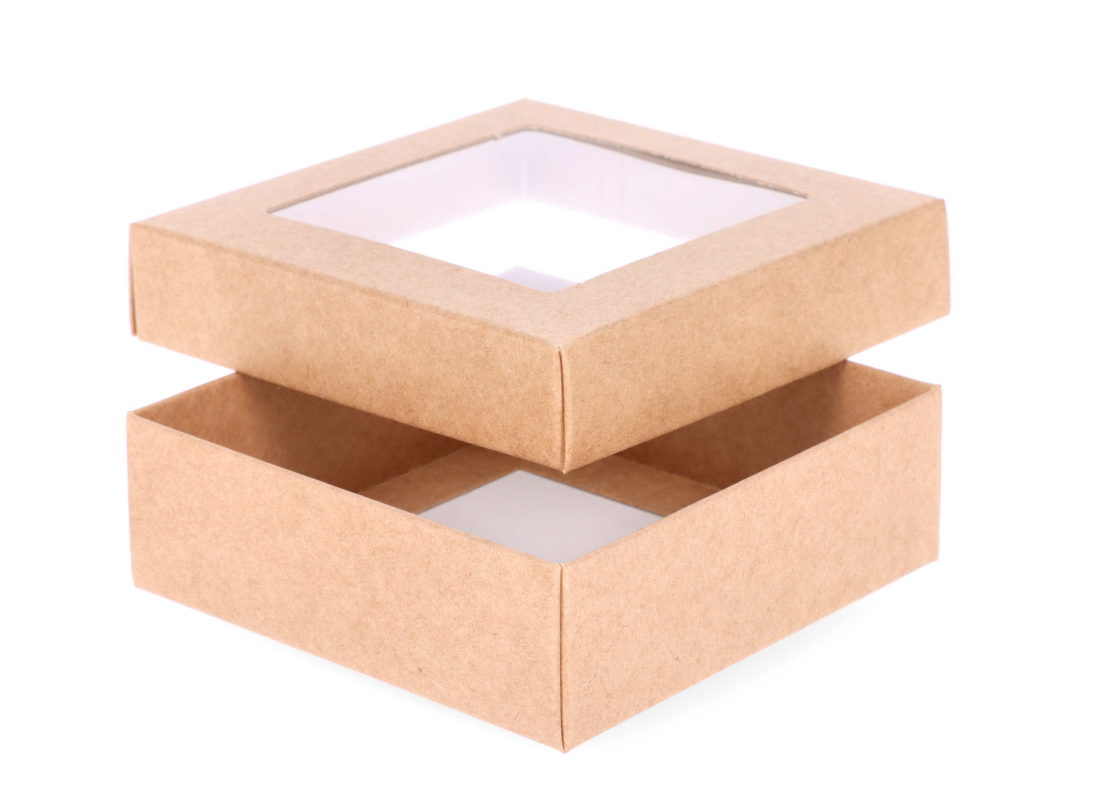 DDPL-6: 90 x 90 x 30 mm two part box with window 1