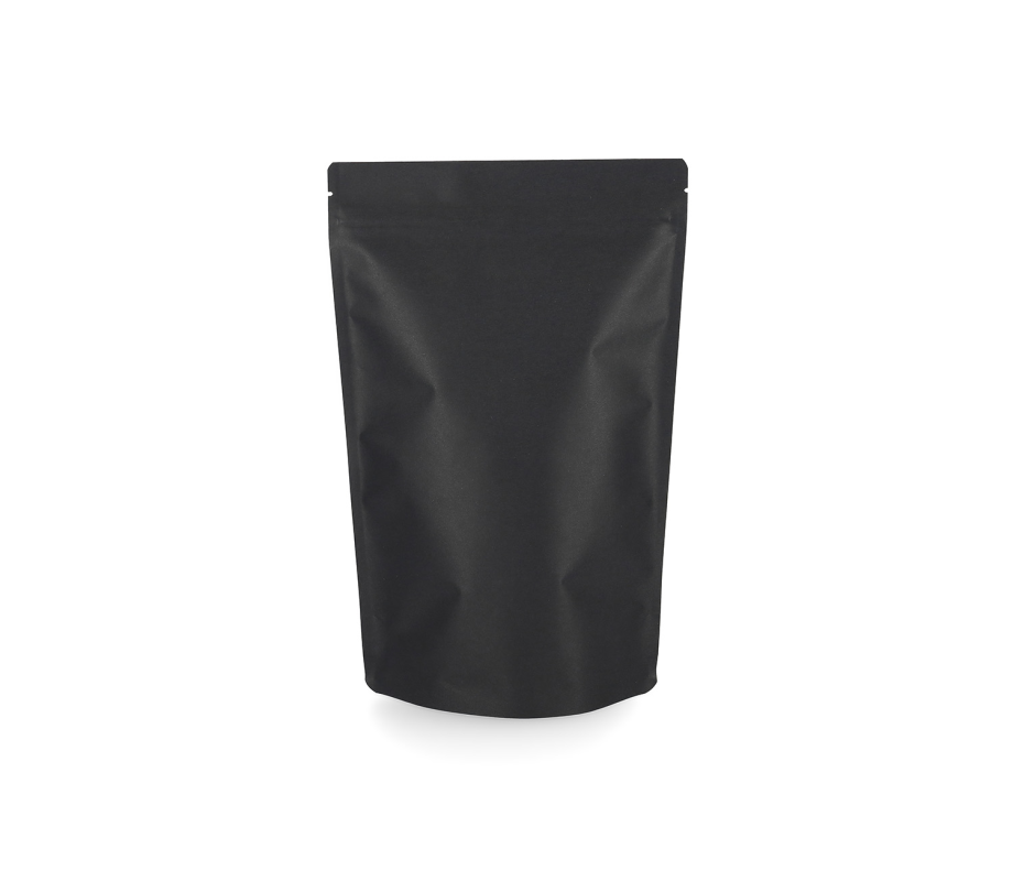 DOY-J: Juodos spalvos Doy-pack pastatomi maišeliai 100 vnt. 19