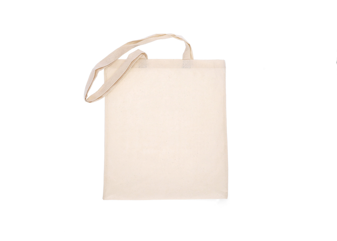 DROB-1/ECO Natural colour Canvas Tote bag 380*420 mm, 1 pcs. 3