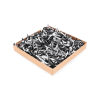 PDR-D4/1-JB: 1 kg. black/white color shredded paper 3