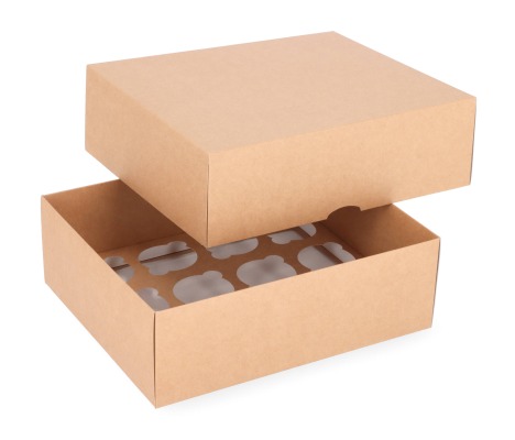 KEK-12: 300 x 250 x 100 mm Box for 12 cupcakes 1