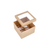 KEK-4L: 150 x 150 x 100 mm Box for 4 cupcakes with PVC window 3