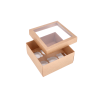 KEK-6L: 210 x 210 x 100 mm Box for 6 cupcakes with PVC window 3