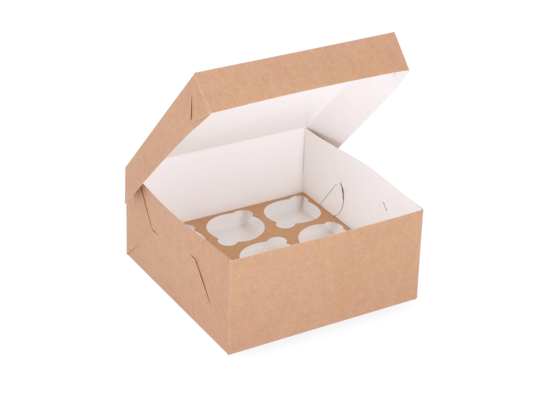 KEK-9: 210 x 210 x 100 mm Box for 9 cupcakes 1