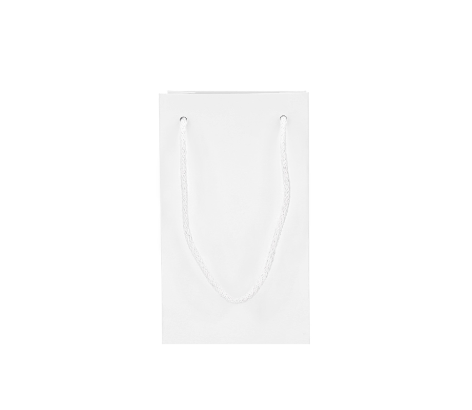 LUX-3: 120 x 90 x 390 mm Prabangus popierinis maišelis su medvilninėmis virvelinėmis rankenėlėmis 5