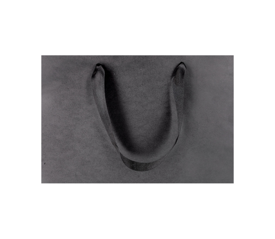 LUX-2: 300 x 100 x 360 mm Luxury paper bag with satin handles 14