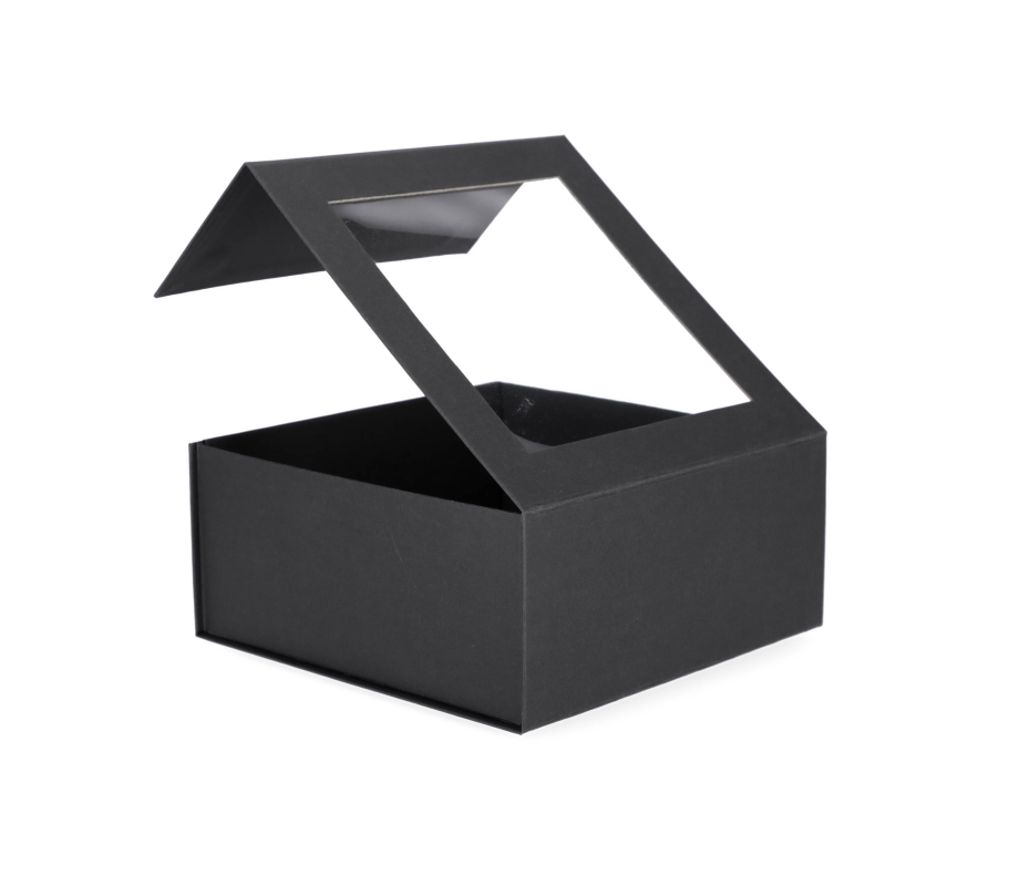 MAG-3L: 220 x 220 x 100 mm quickly assembled magnetic box with a window 4