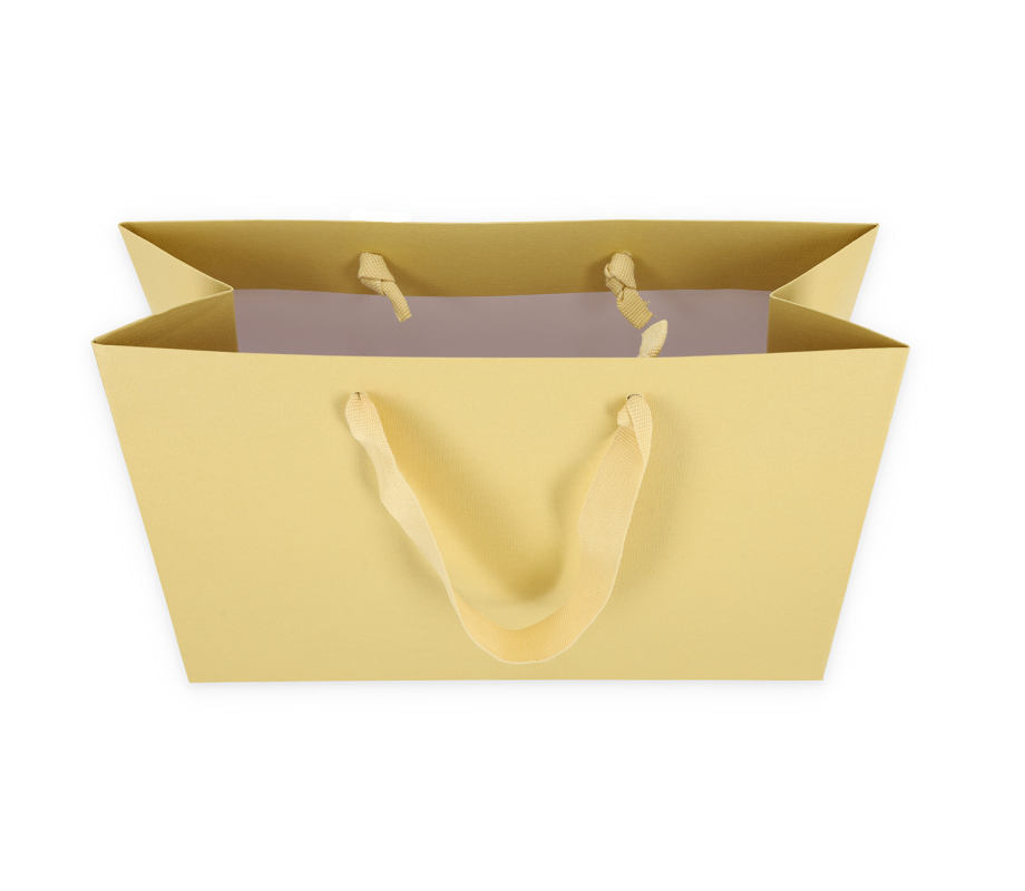 OMG-1: 188x55x135 mm Popierinis dovanų maišelis su medžiaginėmis rankenėlėmis 7