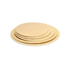 PD-F26: Ø260 mm cake tray, gold, 10 pcs. 3