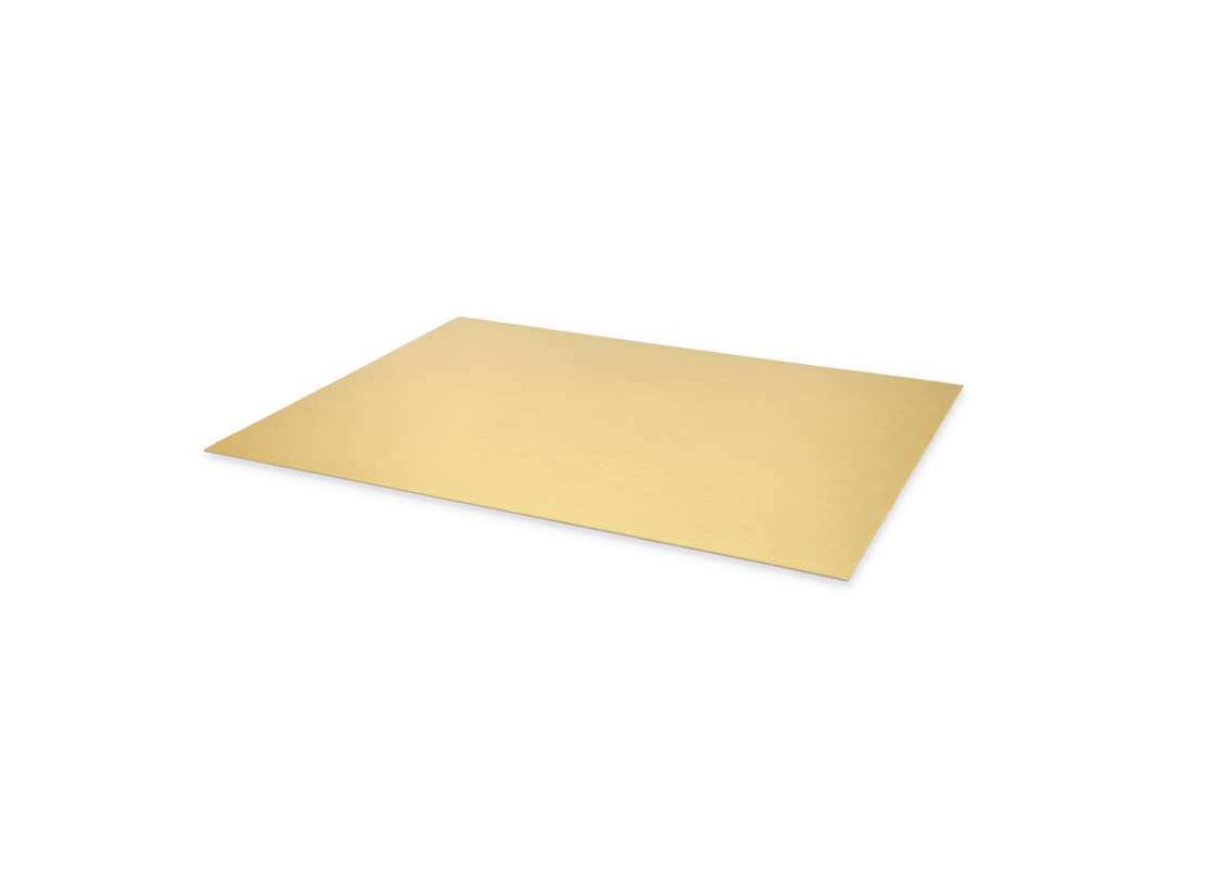 PD-F30/40: 400 x 300 mm rectangular cake tray, gold, 10 pcs. 2