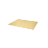 PD-F30/40: 400 x 300 mm rectangular cake tray, gold, 10 pcs. 4