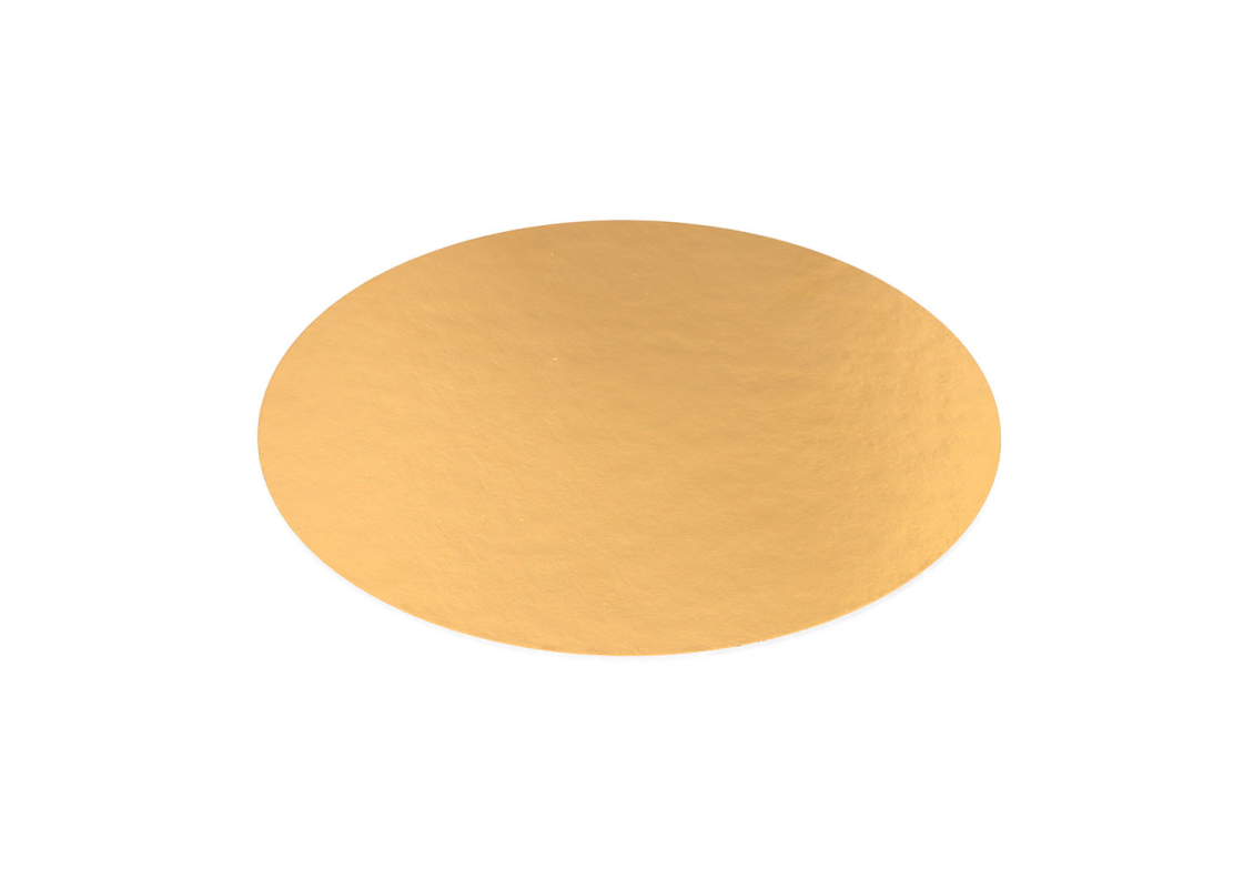 PD-F20: 200 mm, 10 pcs. golden cake tray 1