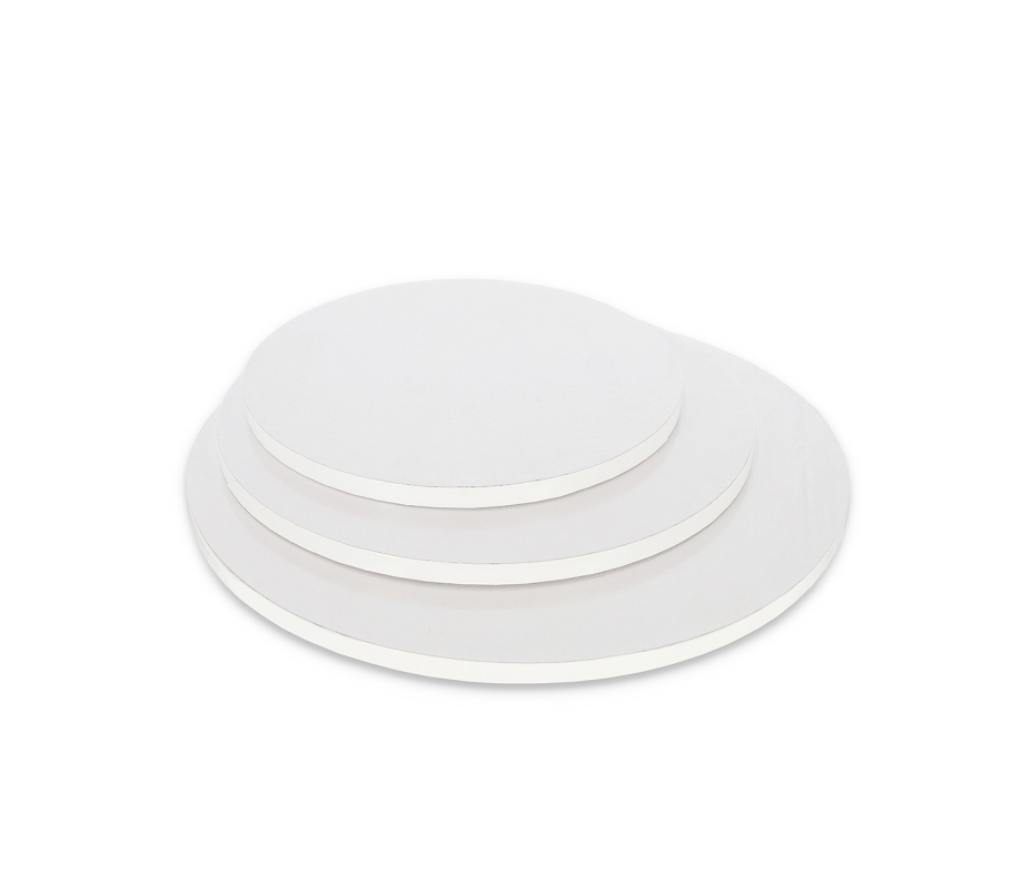 PD12/250: Cake board Ø250 mm, 12 mm thick, 1 pc. 6