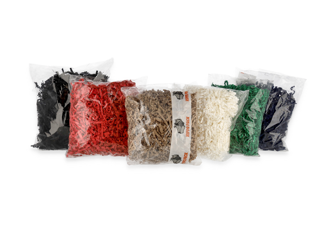 PDR-01/Z: Green color shredded paper, 100 g 3