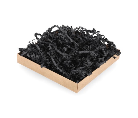 PDR-D4/1-ZA: 1 kg. Black color shredded paper 1