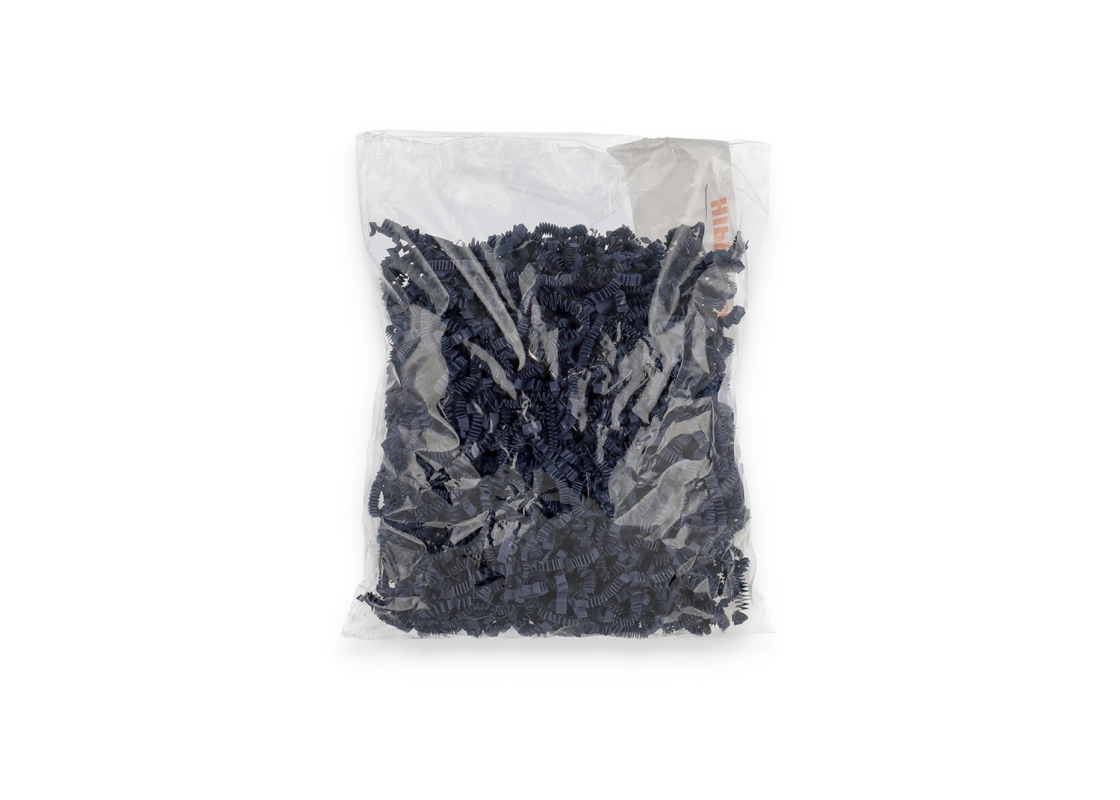PDR-01/M: Mėlynos spalvos pop. drožlės, 100 g 2