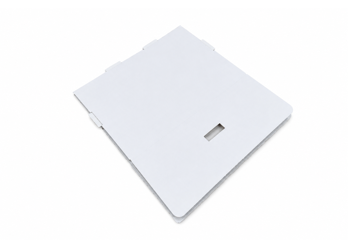 PRA-5: 260x260x120 mm automatinio surinkimo dėžė pyragui, 10 vnt. 3