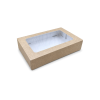 PRAL-9: 190x130x50 mm automatinio surinkimo dėžė pyragui su PVC langeliu, 15 vnt. 4