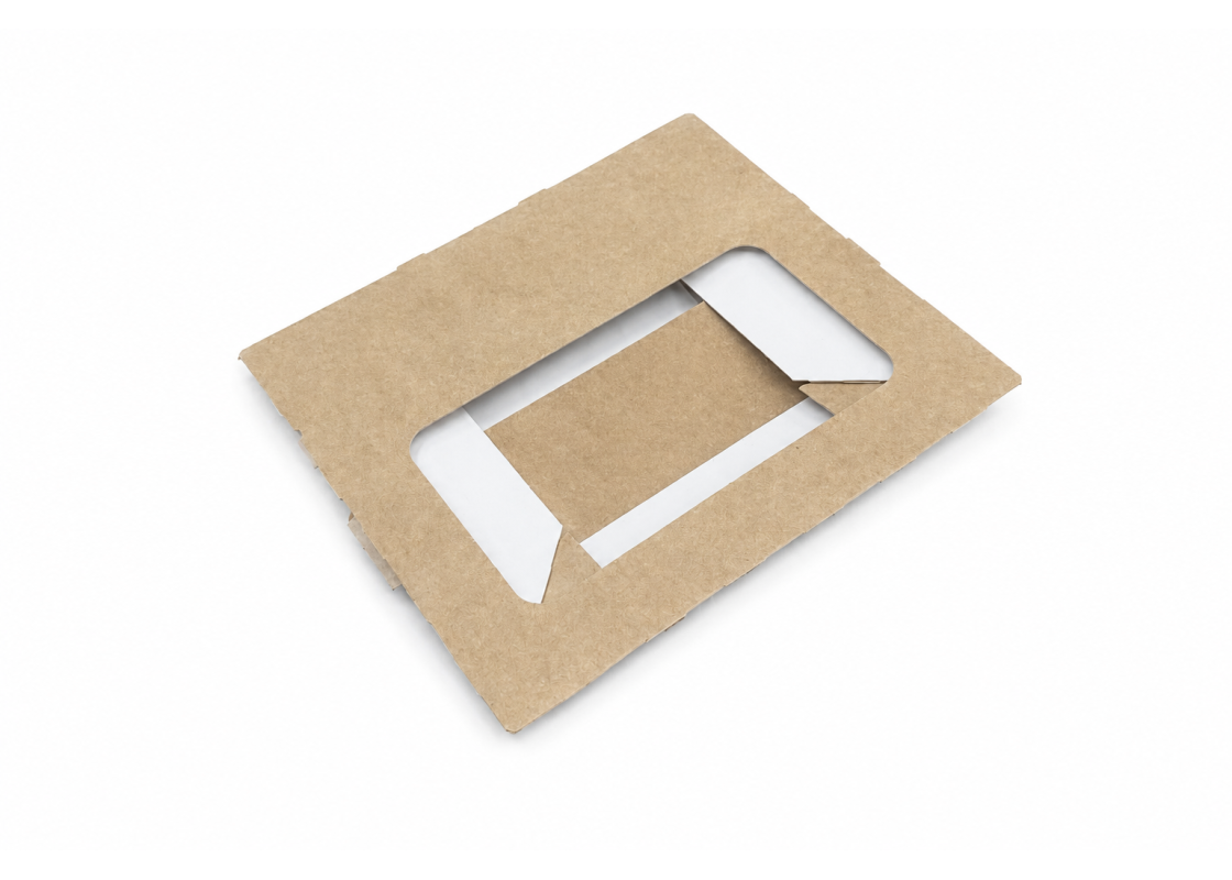 PRAL-10: 230x150x50 mm automatinio surinkimo dėžė pyragui su PVC langeliu, 15 vnt. 3