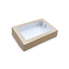 PRAL-11: 260x190x60 mm automatinio surinkimo dėžė pyragui su PVC langeliu, 15 vnt. 4