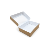 PRAL-11: 260x190x60 mm automatinio surinkimo dėžė pyragui su PVC langeliu, 15 vnt. 5