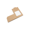 PRAL-8: 132x132x66 mm automatinio surinkimo dėžė pyragui su PVC langeliu, 25 vnt. 6