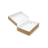 PRAL-9: 190x130x50 mm automatinio surinkimo dėžė pyragui su PVC langeliu, 15 vnt. 5