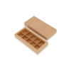 SALD-10R: 200 x 95 x 30 mm, rudos spalvos dėžė saldainiams ir macarons sausainiams (25 vnt) 5