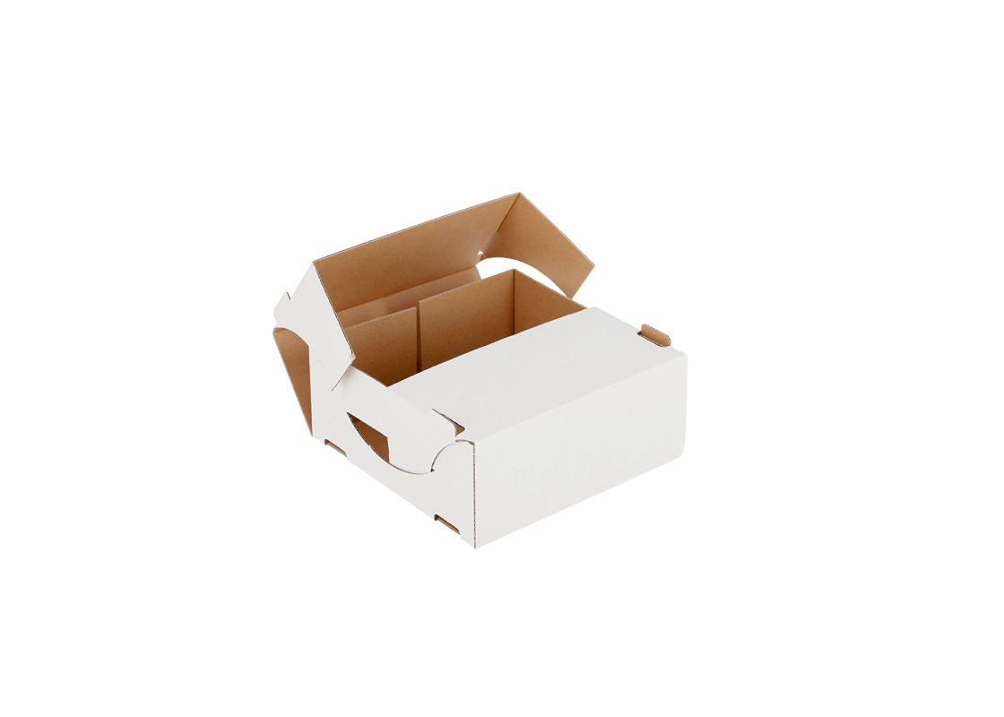 SKAN-1 Non-slip box for cakes 200*200*85 mm 10 pcs. 2