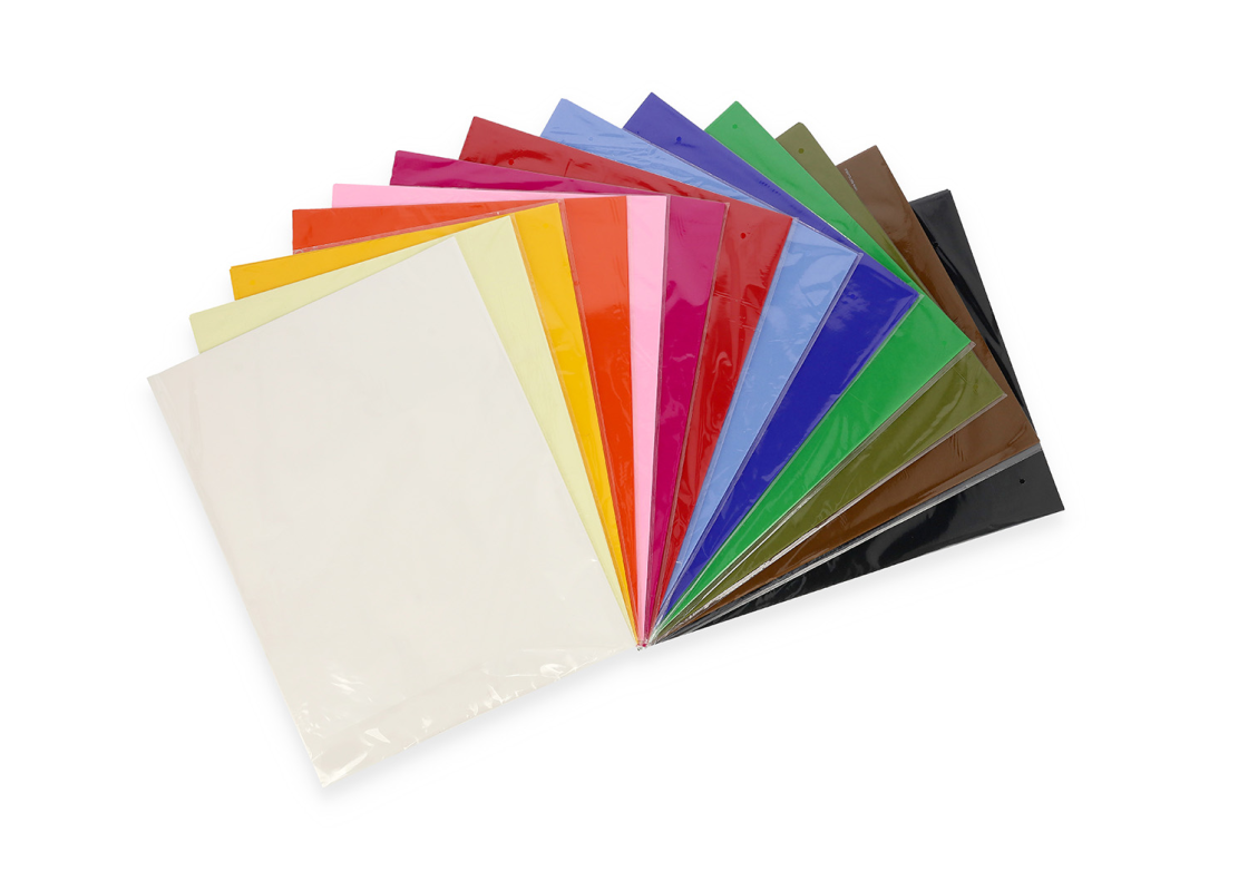 TIS-082: 760 x 500 mm spalvotas šilkinis pakavimo popierius, oranžinės sp. 2