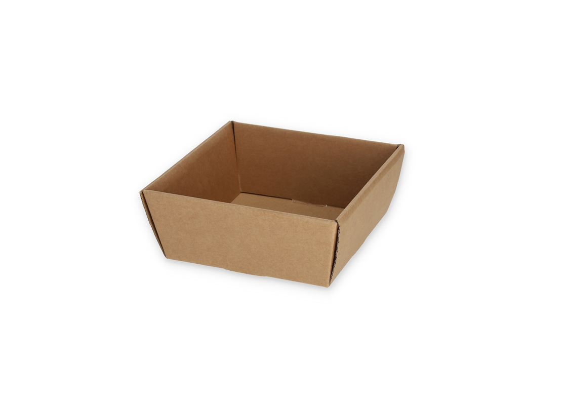 TRAY-1: Dovanų rinkinių dėžė su permatomu dangteliu, 170x170x80 mm 2