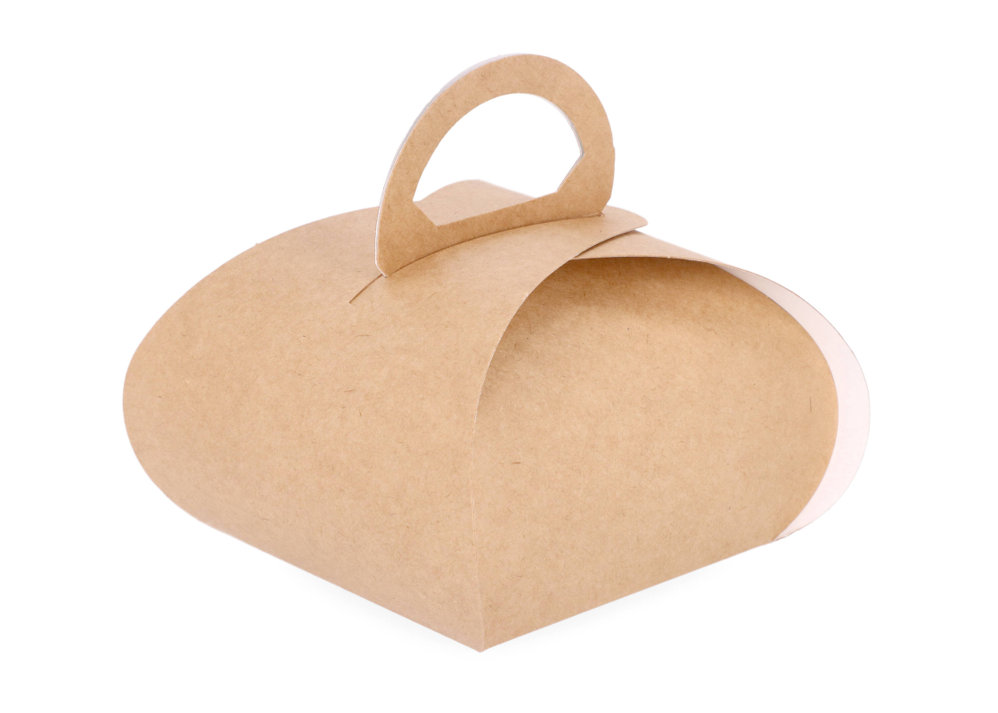 TUL-1: 100 x 100 x 80 mm Cake Box Tulip 1