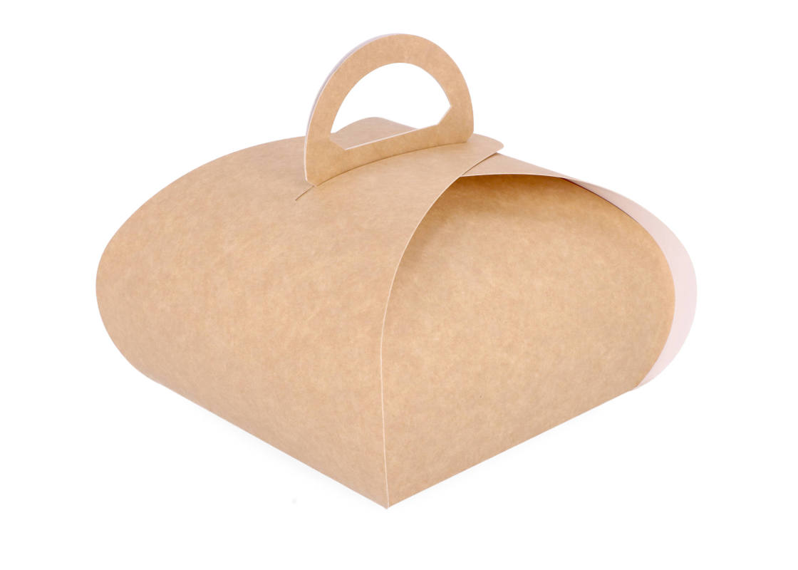 TUL-2: 190 x 190 x 130 mm Cake Box Tulip 1